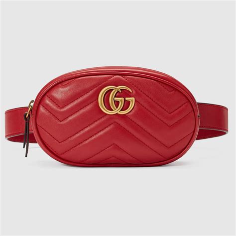 gg marmont matelassé leather belt bag pre owned|gg marmont leather crossbody bag.